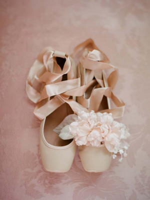 Pale Pink Wedding Ballet Flats for the Blushing Bride