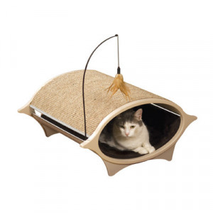 Precision-Pet-Cat-Eye-Modular-Cat-Bed-and-Corrugate-Scratcher-Wayfair ...