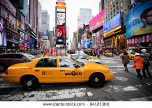 York December Yellow Cab