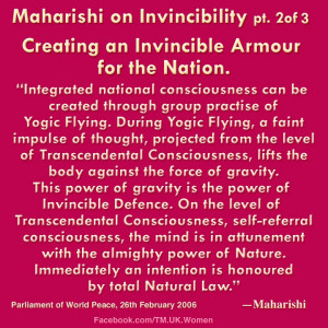 ... .org/world_peace/research.html & share? #Maharishi Quote