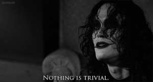 movies #the crow #brandon lee #can't rain all the time #gifs #love ...