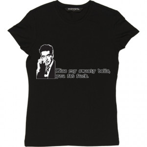 Malcolm Tucker Sweaty Balls Quote Black Women's T-Shirt. The best ...