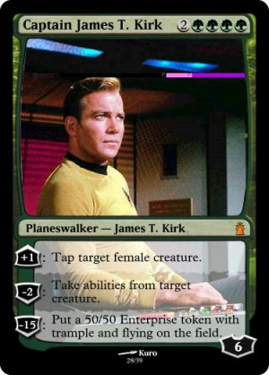 Captain James Kirk Angelushot