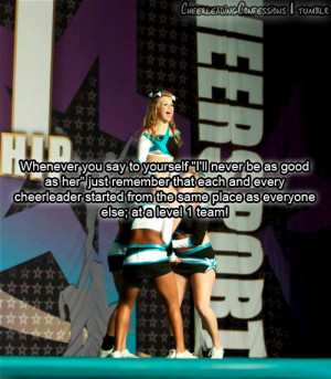 Competitive Cheerleading Quotes Tumblr