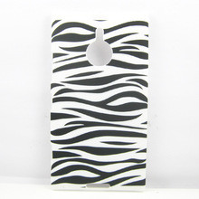 WHITE AND BLACK ZEBRA HARD BACK CASE COVER SKIN COATING FOR NOKIA ...