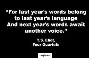 Quotes about New Year: Last Year’s Words