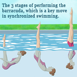 Swimming Quotes Pictures Synchronized swimming is often