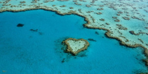 Australia Great Barrier Reef Heart Island