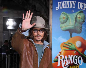 Johnny Depp: New Movie, Same Glasses