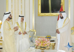 Sheikh Khalifa, Sheikh Mohammed and Sheikh Hamad
