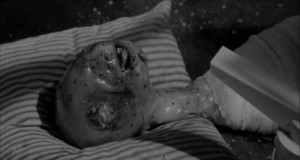 Figure 4, (2009), Eraserhead still of baby dying