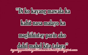 Tagalog Long Distance Relationship Quotes