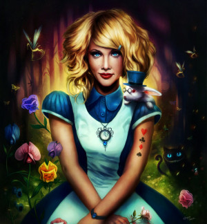 Alice in Wonderland by JoJoesArt
