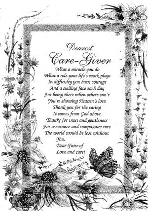 Caregiver’s Poem