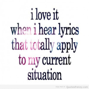 ... cute girlly qoutes cute girly quotes images cute music lyric quotes