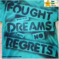 Our Dreams With No Regrets $9.99 Inspired by Cheer Extreme’s Senior ...
