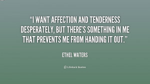 Want Affection And Tenderness Desperately, But There’s Something ...