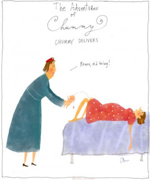 For fans of Call the Midwife: Chummy illustrations by Jana Christy ...