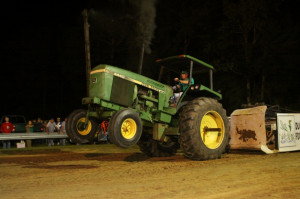 ... Tractors Class in his 4440 John Deere at Morgans Corner Truck and