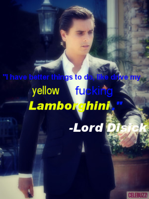 Lord Disick > You