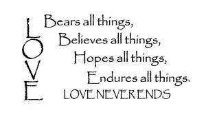 love bears all things vinyl wall stickers wall art stickers ...