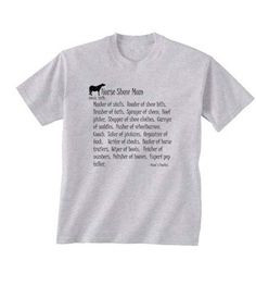 Horse show mom. Love this! I had the Best horse show mom ever!!