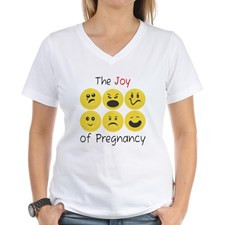 Joy of Pregnancy Women's V-Neck T-Shirt for