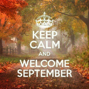 welcome september, and 4 more months to go for another beautiful ...