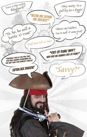 Talk like a Pirate - Pirate Quotes