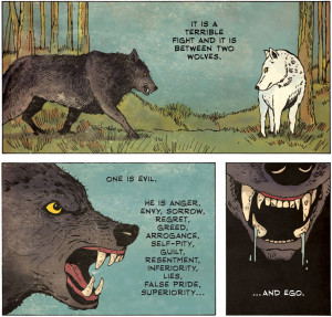 quotes inspirational comics wolves ZEN PENCILS