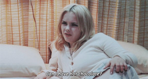 Can I have hot chocolate? Buffalo 66 quotes