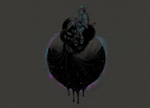 Paint the Black Hole Blacker Nerd Shirt of the Day