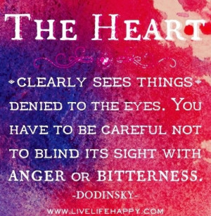 Heart quote via www.LiveLifeHappy.com