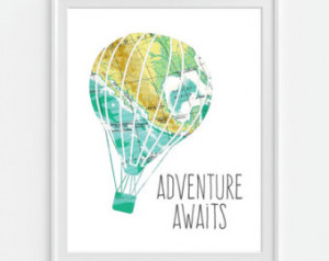 ... Inspirational Quote Nursery Baby Print Wall Art, Home Decor Wall Art