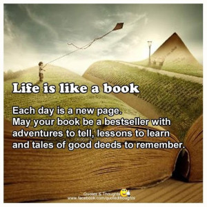 Make your life a book