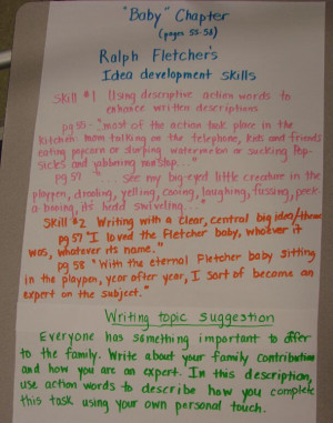 8th Grade Descriptive Writing Samples