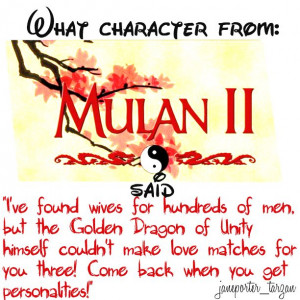 Mulan 2 quote