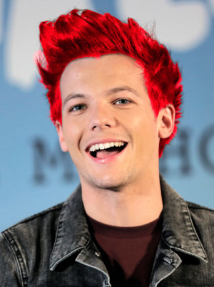 ... baking - manly and dangerous, and Louis will be dying his hair red