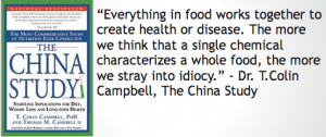 As the ground breaking nutritional science book quot The China Study