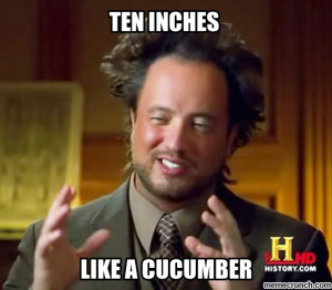 Generate a meme using Ancient Aliens Guy