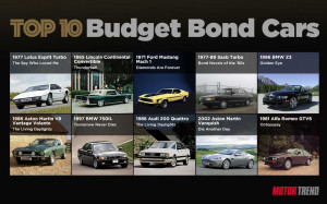 Top 10 James Bond Cars on a Budget