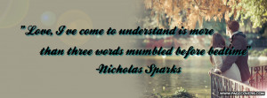 Nicholas Sparks Quotes Facebook Covers