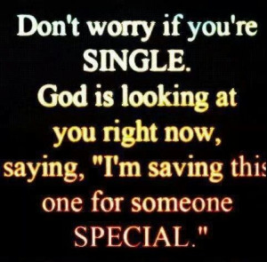 Being saved for someone special..