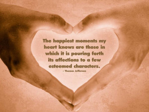 The happiest moments my heart knows are those in which it is pouring ...