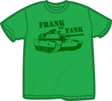 Frank the tank t shirt