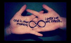 Love this infinity sign/quote