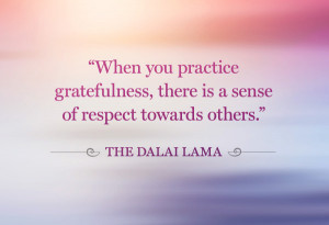 Dalai Lama gratitude quote