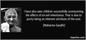 Inheritance quote #2