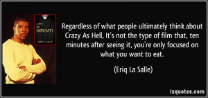 Regardless of what people ultimately think about Crazy As Hell, It's ...