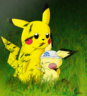 Love You Pikachu Hoshikami